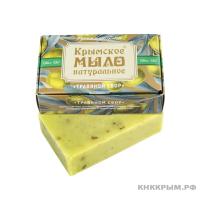 Крымское натуральное мыло на оливковом масле, 100г  Травяной сбор