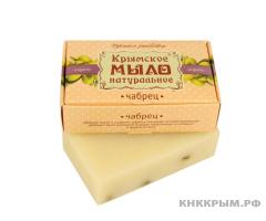 Крымское натуральное мыло на оливковом масле, 100г  Чабрец